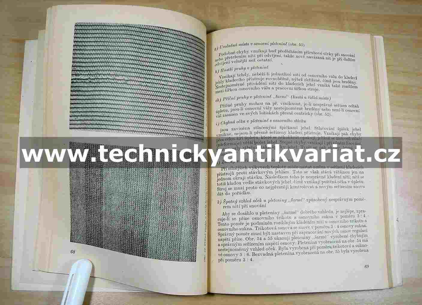 Chyby v textiliích z umělého hedvábí a buničinové stříže - Karel Schwertassek (1953)