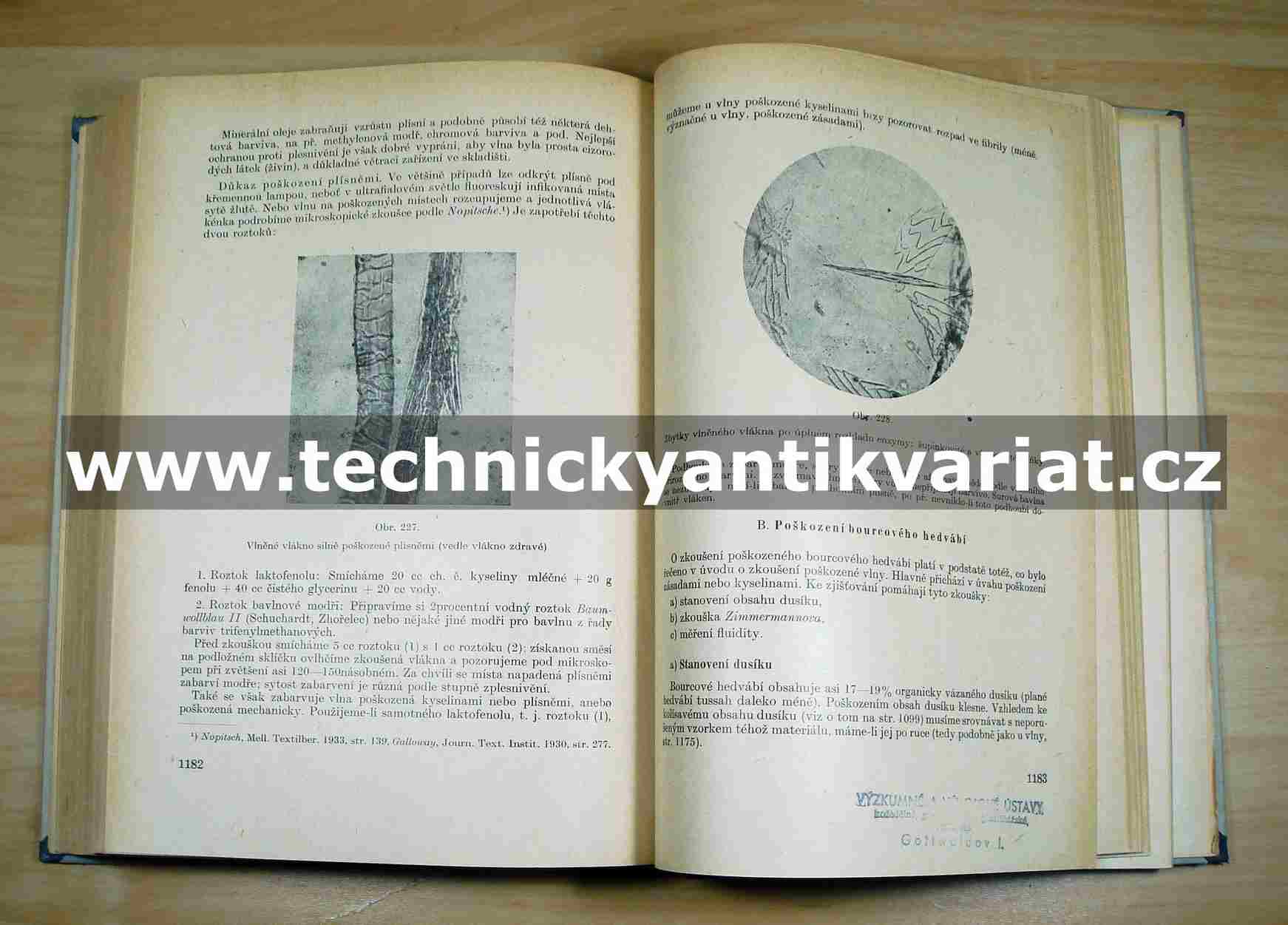 Chemicko-technologické textilní rozbory