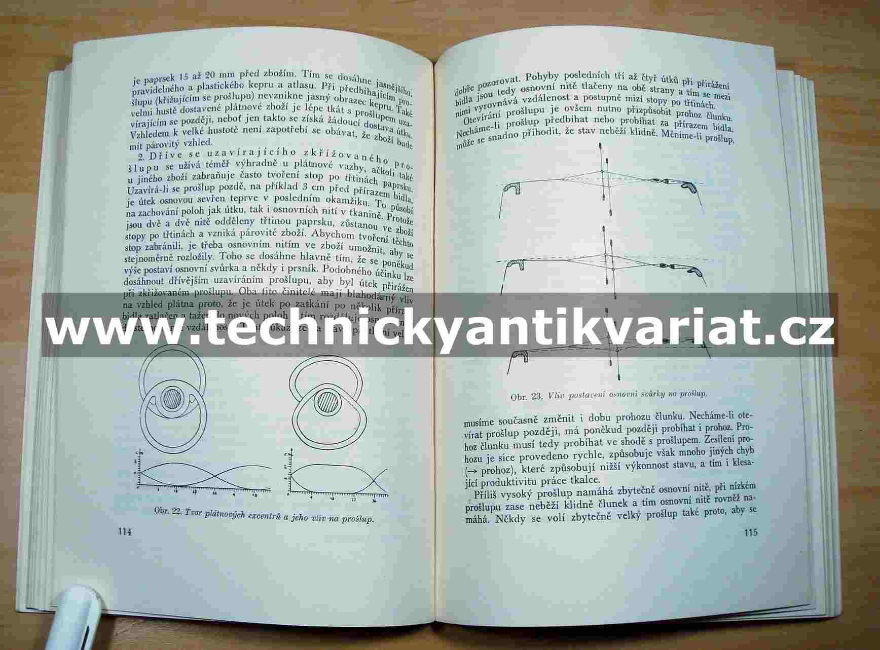 Chyby v tkalcovnách bavlněného, hedvábného a umělohedvábného zboží