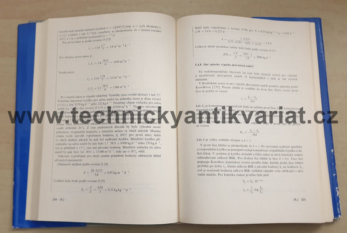 Základní procesy a výpočty v technologií vody - Tuček, Chudoba, Koníček (1977)