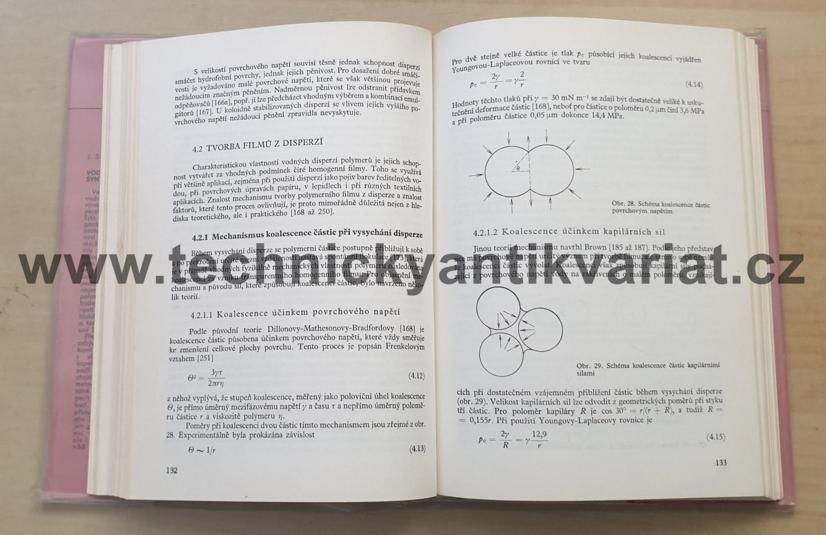 Vodné disperze syntetických polymerů - J. Šňupárek ml., L. Formánek (1979)