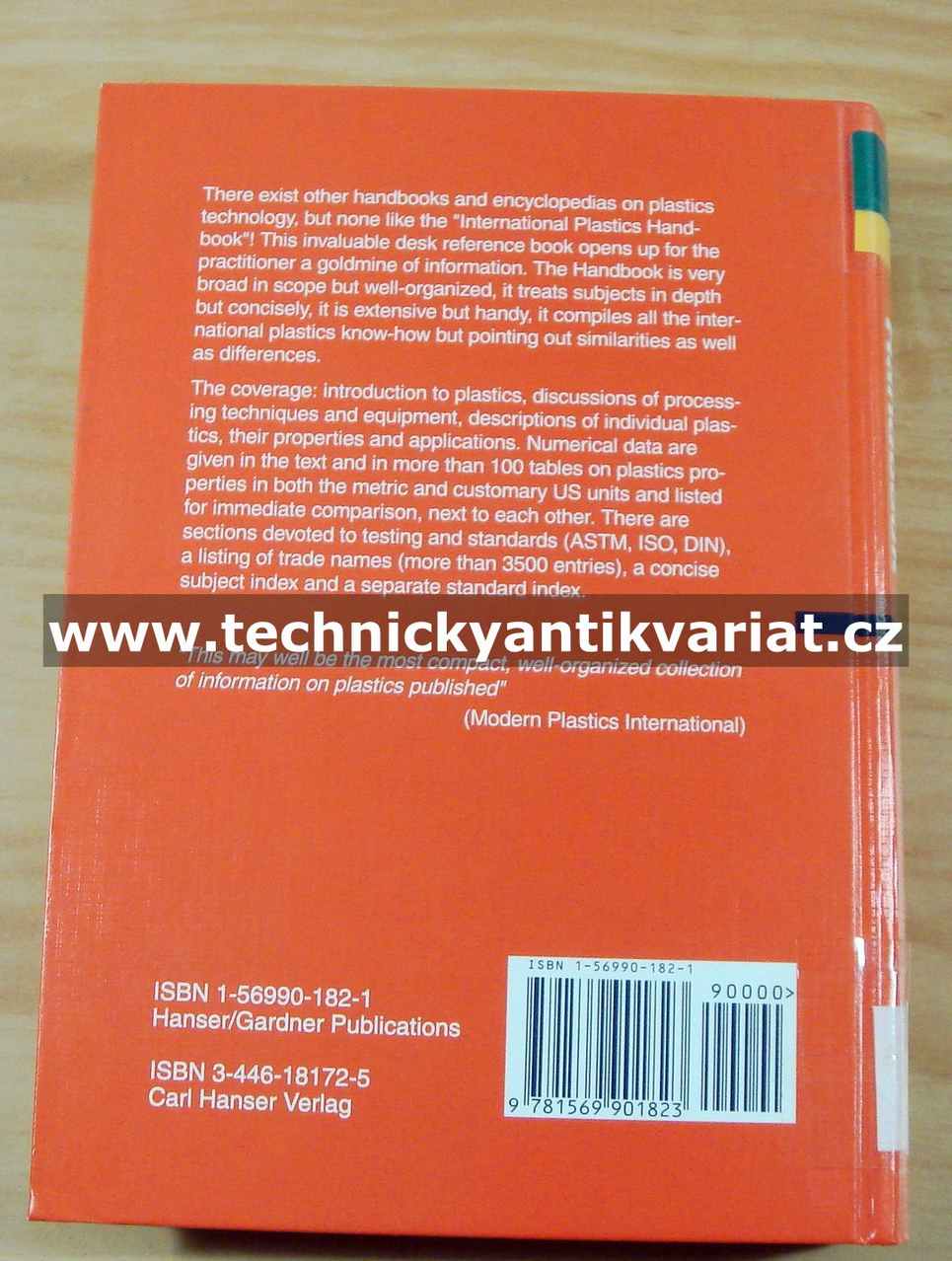 International Plastics Handbook for the Technologist, Engineer and User