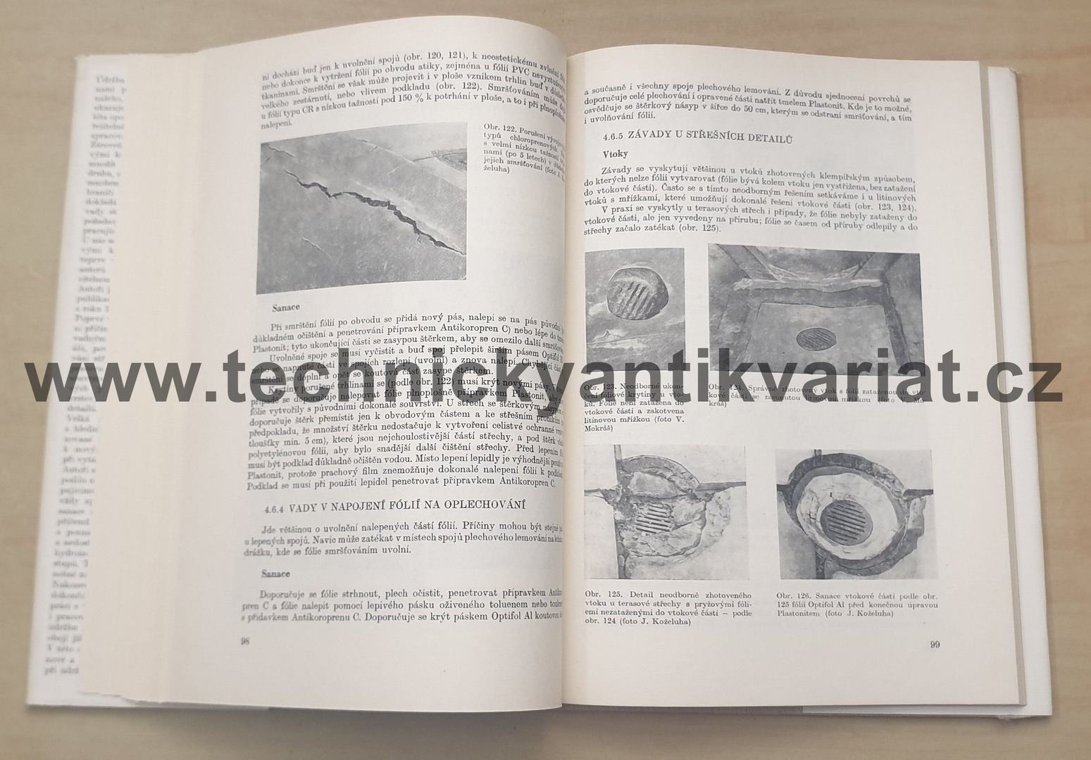 Údržba a obnova střech s povlakovými krytinami - Jaroslav Koželuha (1983)