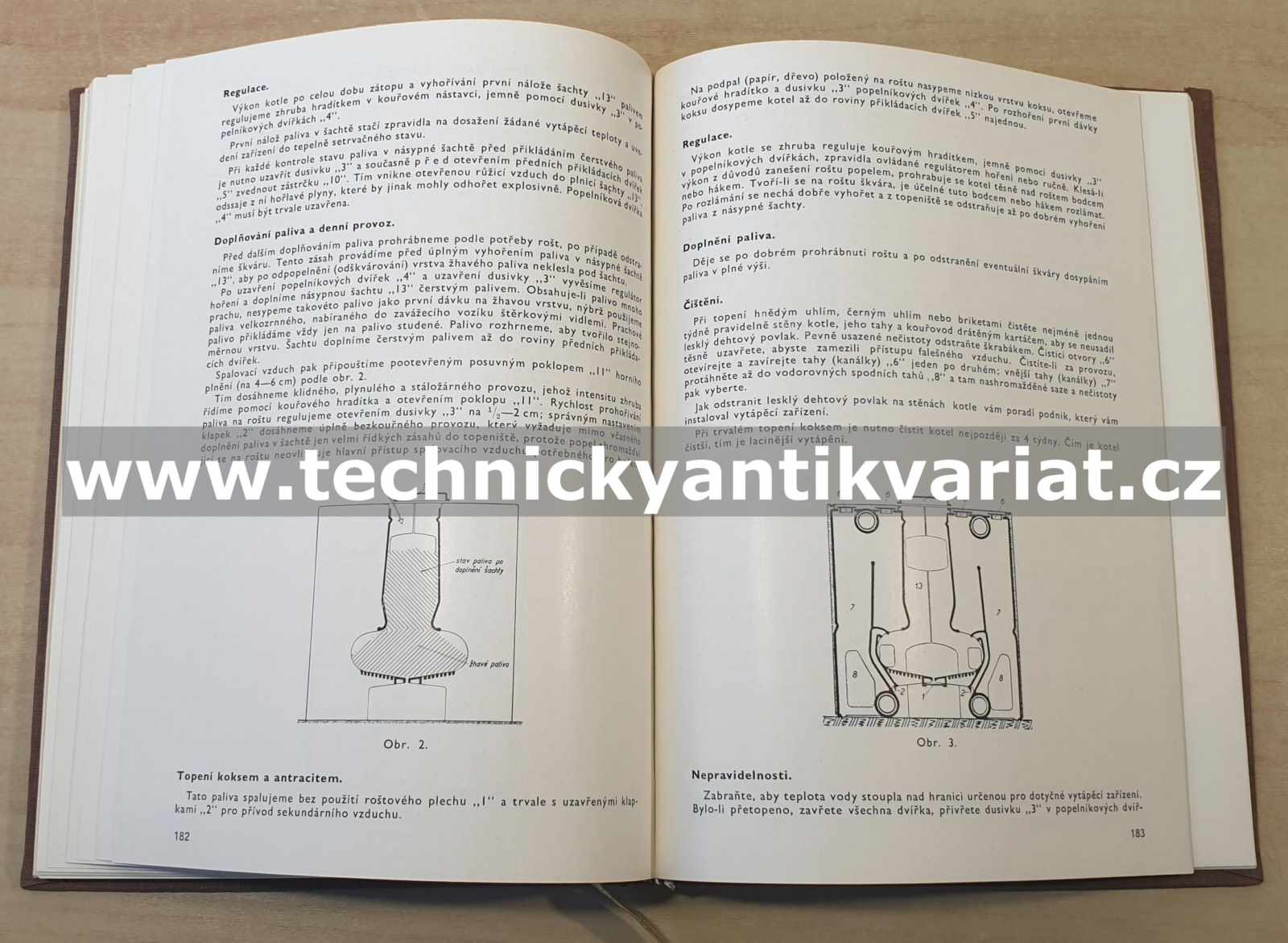 Litinové článkové vytápěcí kotle litinová otopná tělesa (1961)