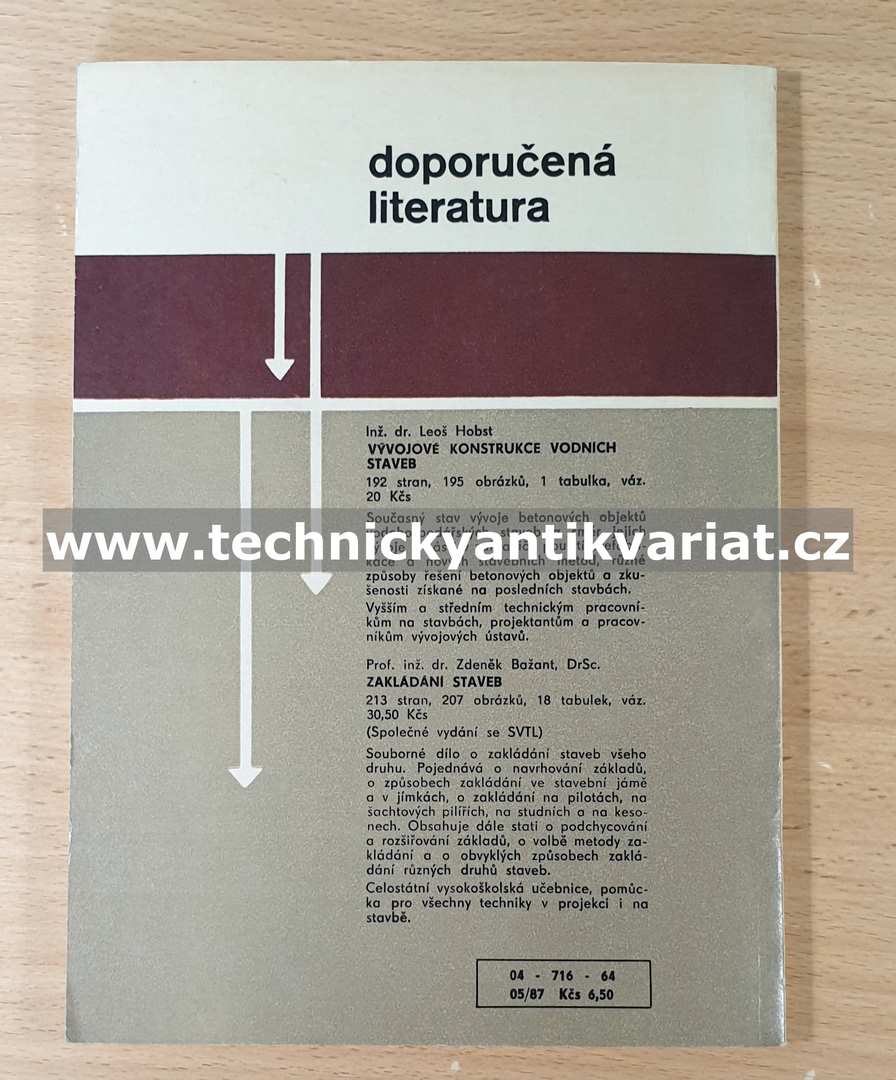 Tlaky na objekty umístěné v zemním tělese - Lumír Pruška (1964)