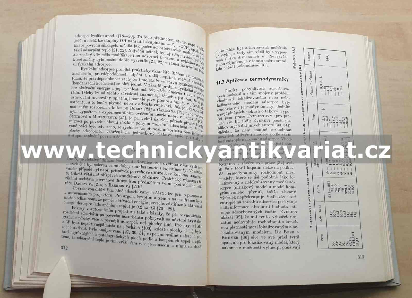 Adsorpce na tuhých látkách - Ponec, Knor, Černý (1968)