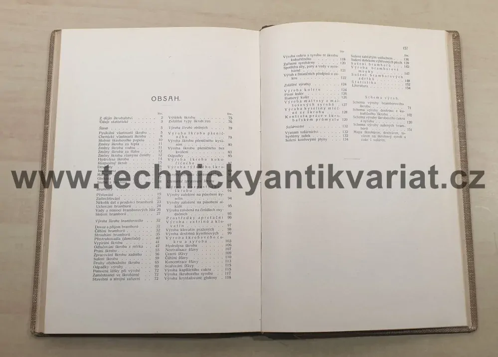 Škrobářství a sušárnictví (1927)