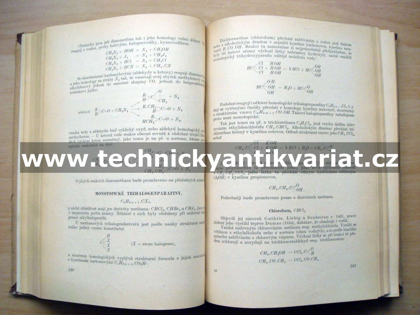 Chemie organická I.