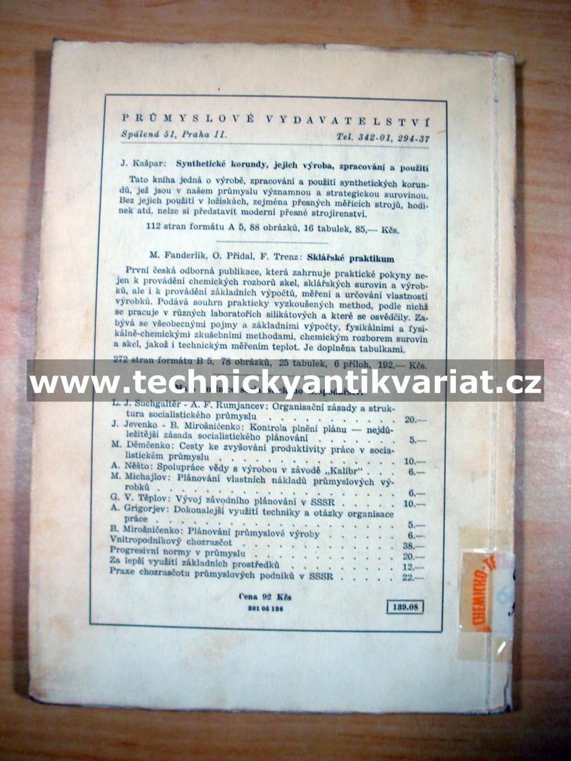Sklářství a keramika IV. Sklo a smalty - Rudolf Bárta