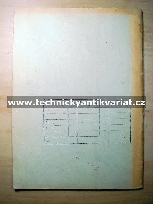 Škoda 256B - návod k obsluze