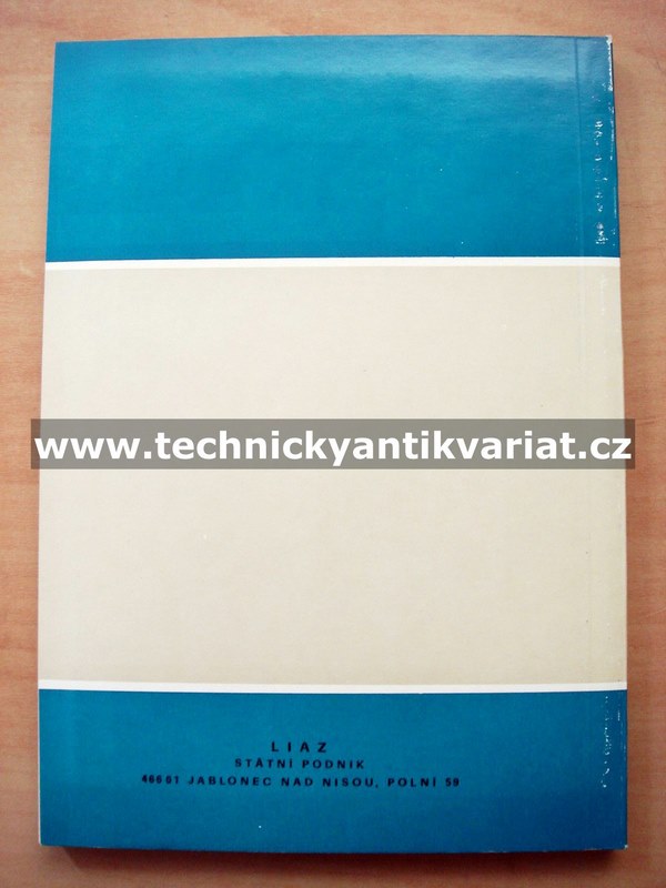 Liaz 110, 120 a 150 - návod k obsluze (1991)