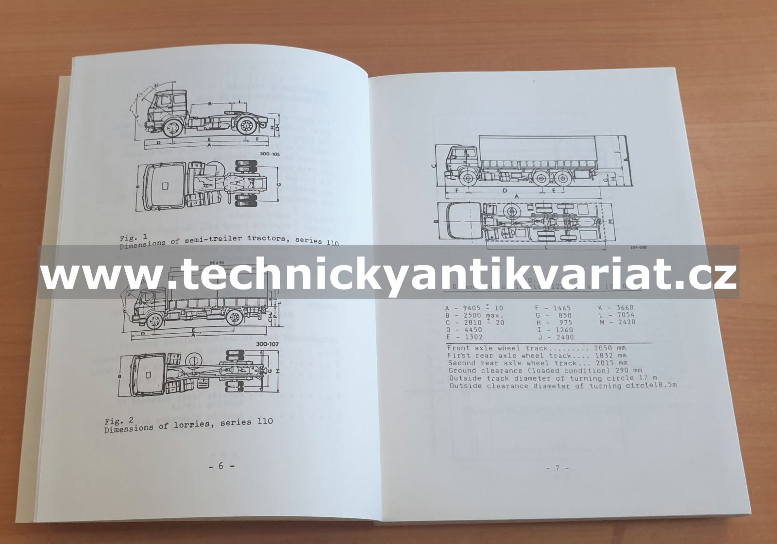 Liaz 110, 120, 150 - Operation and maintenance manual of automobiles and chassis (1991)
