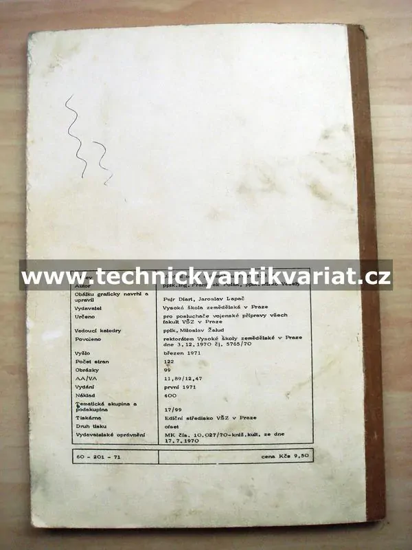 Tatra 138 VN - učební texty automobilu (1971)