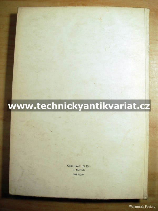 Samobuzené kmity v obráběcích strojích - Tlustý, Špaček (1954)
