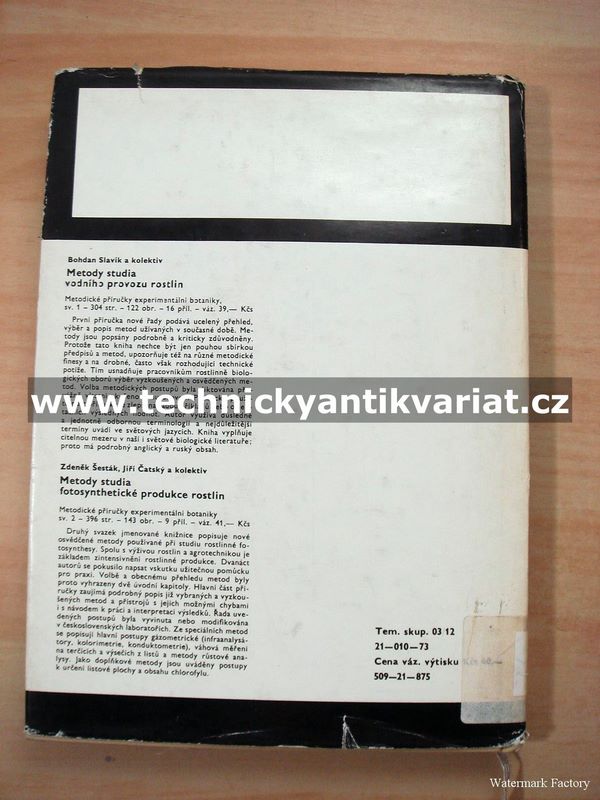 Zdroje fotosyntheticky účinného záření a metody jeho měření - Kubín (1973)