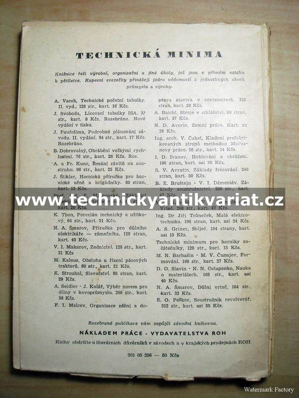Základy frézování - S.V. Avrutin (1952)
