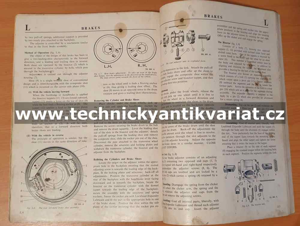 Austin 3.4 and 5 ton Truck - Service Manual (1956)