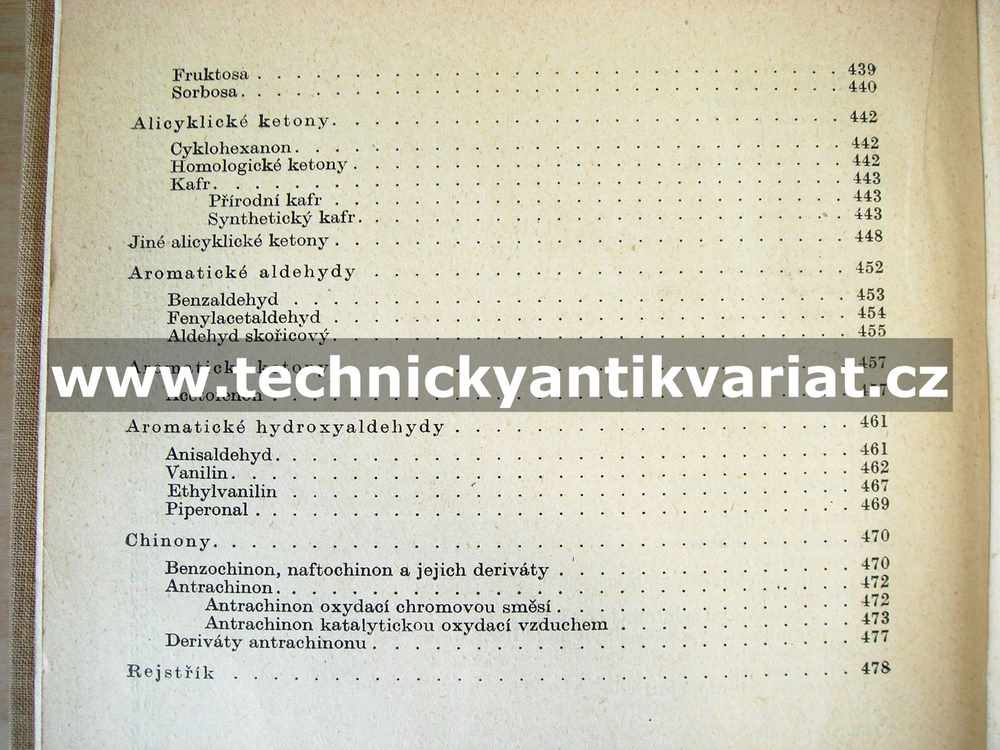 Organická technologie I. - Viktor Ettel (1955)