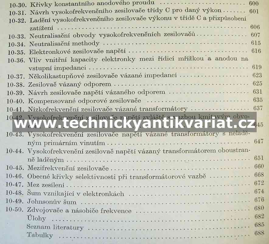Vysokofrekvenční elektrotechnika I - J. Stránský (1956)