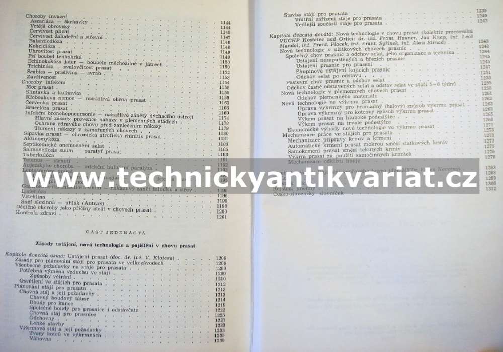 Speciální zootechnika III. Chov prasat (1960)