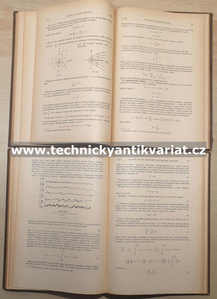 Mechanika kapalin a plynů I.II. - L.G.Lojcjanskij (1954)