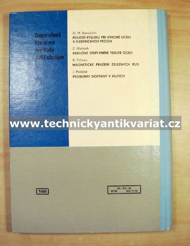 Výroba surového železa I. - Miroslav Makarius (1962)