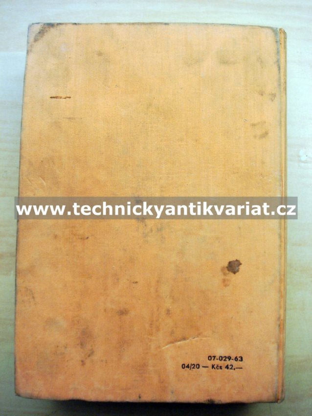 Traktor S100, S80 - popis, katalog náhradních dílů (1963)
