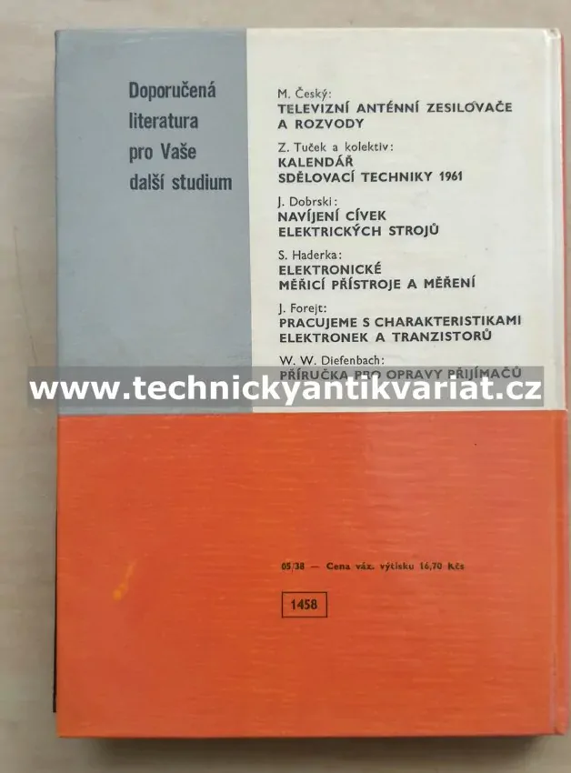 Rozhlasová a televizní zařízení - Jiří Tůček (1961)