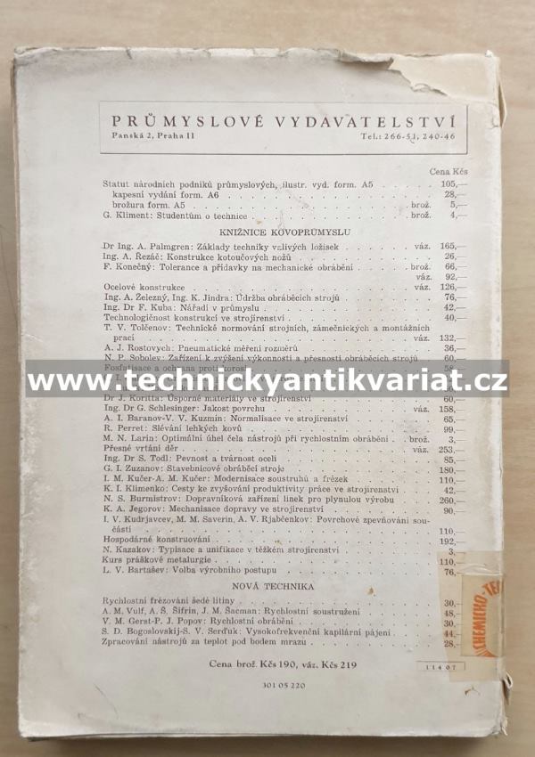 Povrchové bezplamenné hoření - M.B.Ravič (1951)
