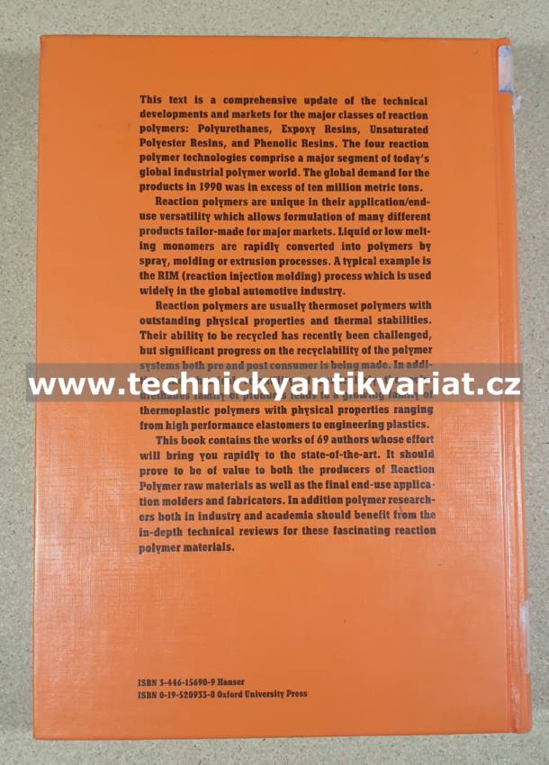 Reaction Polymers - Gum, Riese, Ulrich (1992)