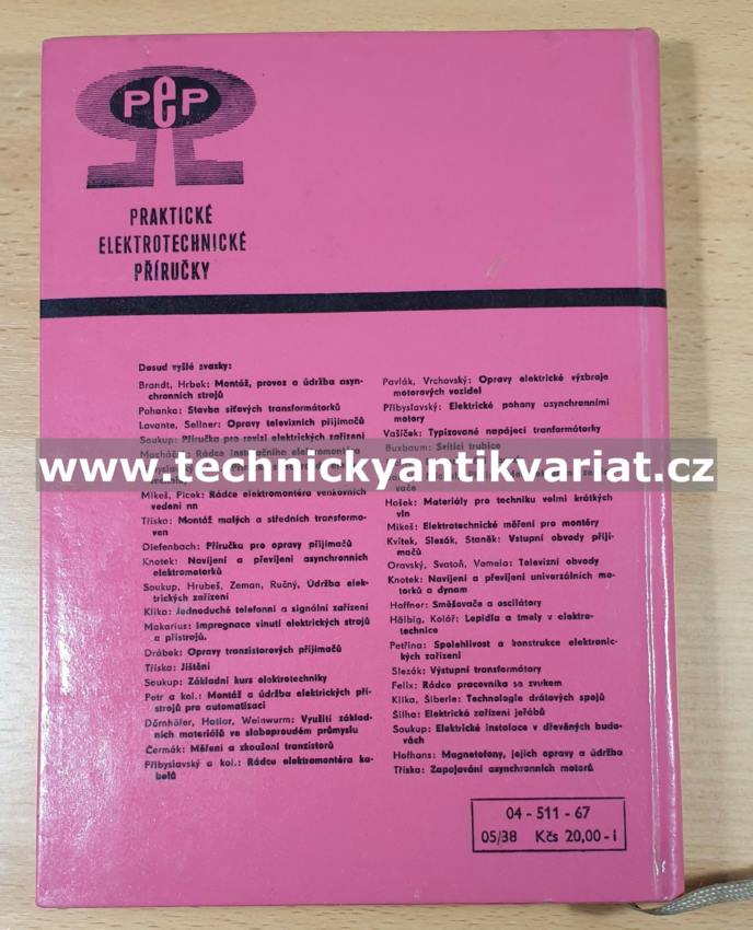 Úpravy televizních přijímačů - Čacký, Čuchna, Huber (1967)