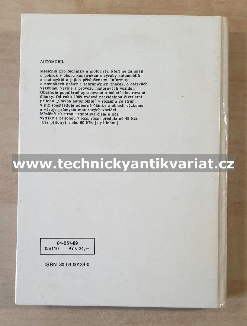 Avia A30, A15, A20, A31, A21 - údržba, obsluha a opravy - Trpkoš (1989)