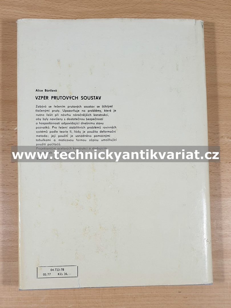 Dotvarování a smršťování betonových prvků a konstrukcí - Šmerda, Křístek (1978)