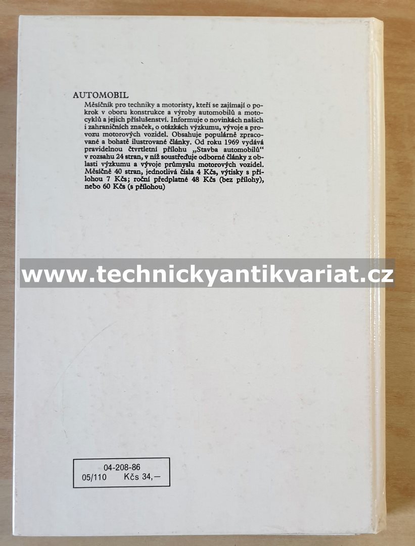 Avia A30, A15, A20, A31, A21 - údržba, obsluha a opravy - Trpkoš (1985)