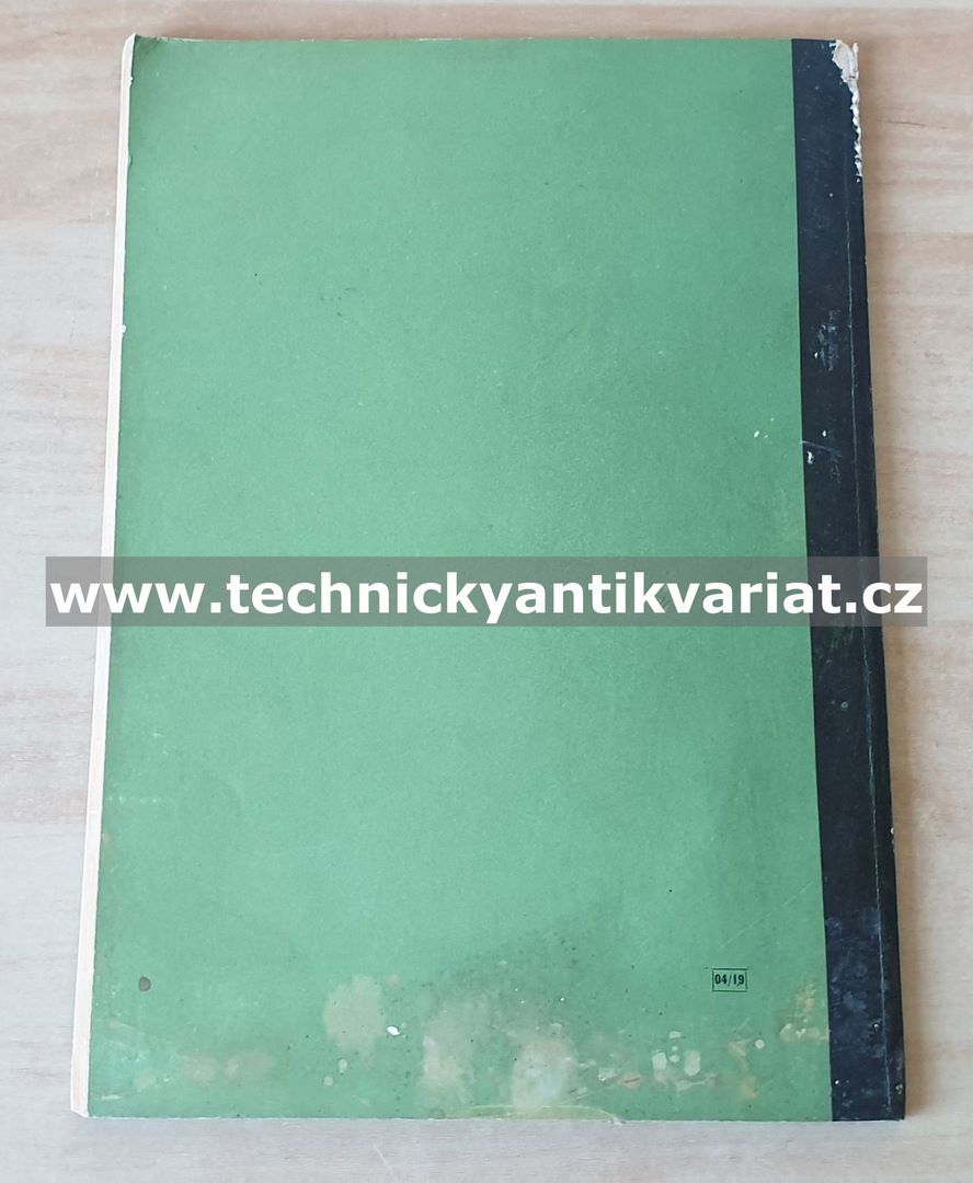 T172 Samohybný nakladač - dílenská příručka (1964)