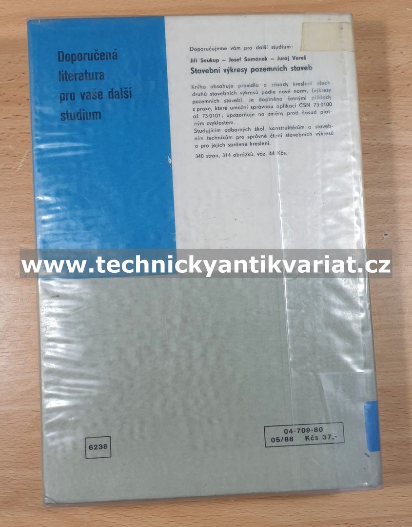 Pozemní stavitelství pro 3.ročník SPŠ stavební (1980)