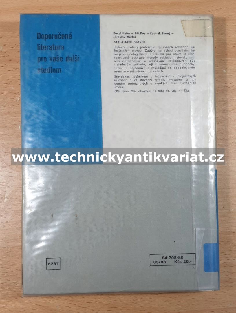 Pozemní stavitelství pro 2.ročník SPŠ stavební (1980)
