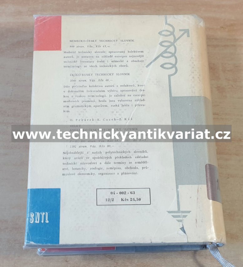 Angličtina pro elektrotechniky - Havlíček, Wankle (1962)