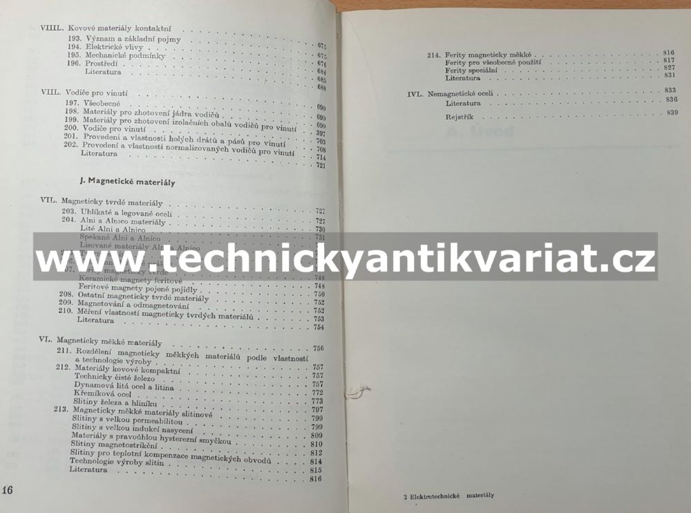 Elektrotechnické materiály - Hassdenteufel, Květ (1967)