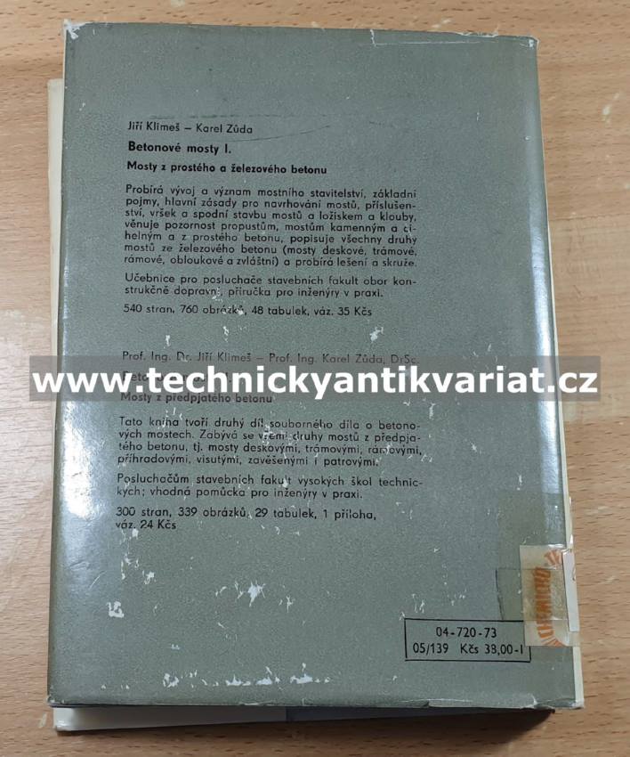 Technologie betonu - Pavlík, Doležel, Fiedler (1973)