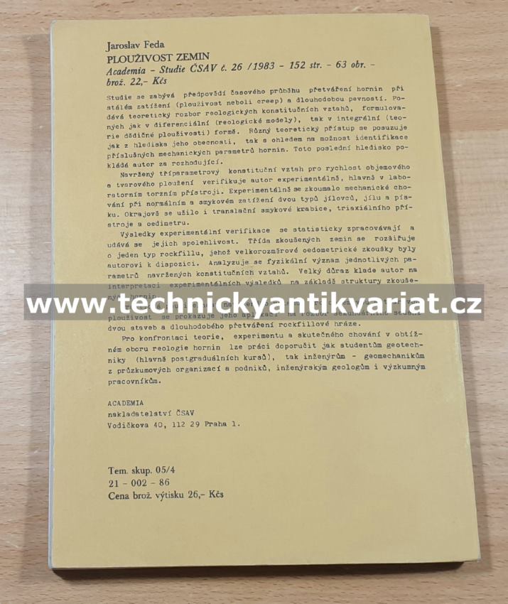 Studie nového modelu podloží staveb - Kolář, Němec (1986)