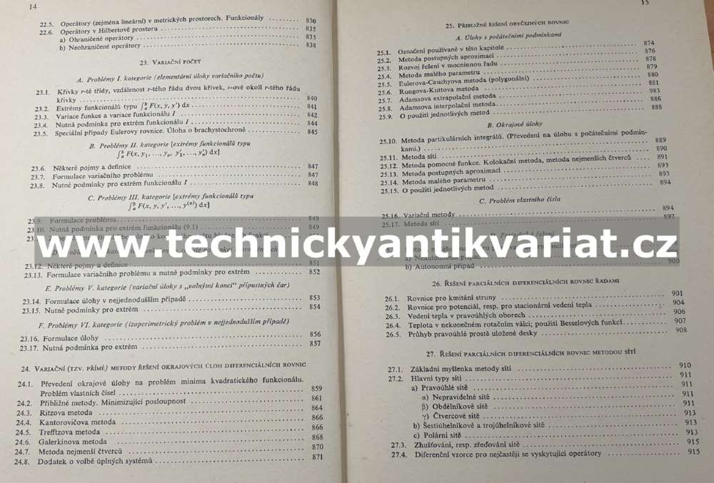 Přehled užité matematiky - Karel Rektorys (1963)