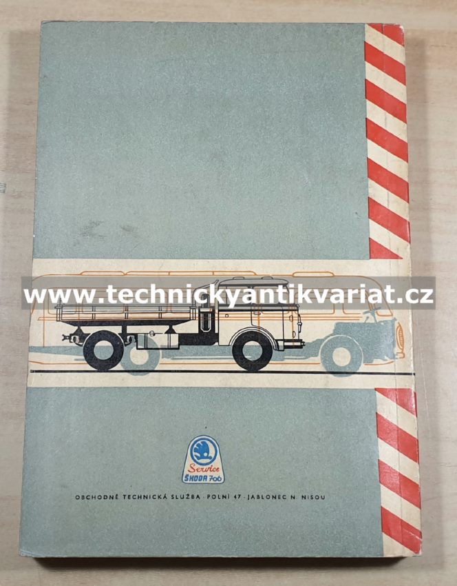 Škoda 706 RTTN, RTTN3 - katalog náhradních dílů (1965)