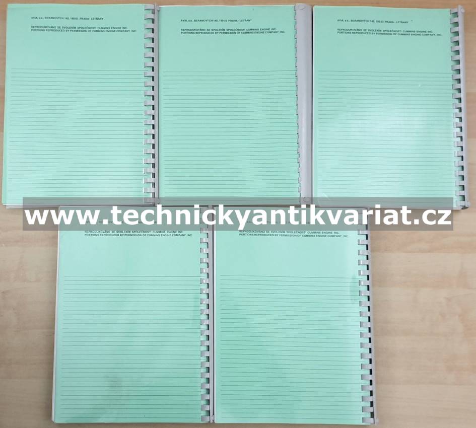 Avia D60 D75 D90 - diagnostická a dílenská příručka - Elektronicky řídící systém motoru ISBe (2000)