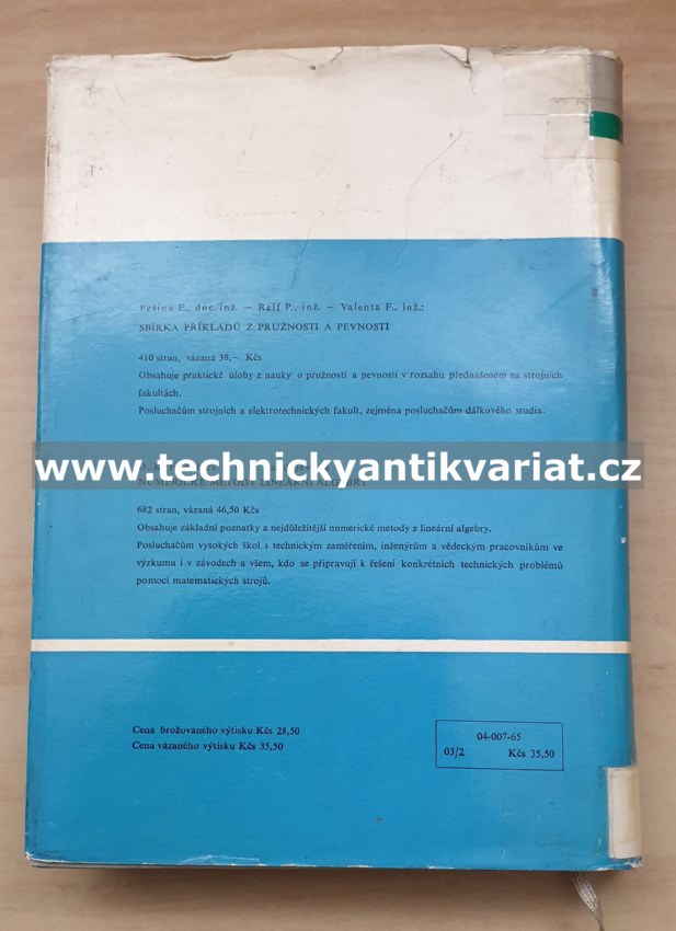 Problémy charakteristických hodnot s technickými aplikacemi - L. Collatz (1965)
