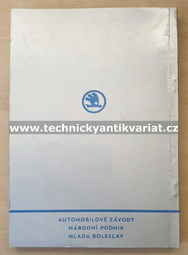 Škoda 105 120 130 Garde Rapid - dílenská příručka (1987)