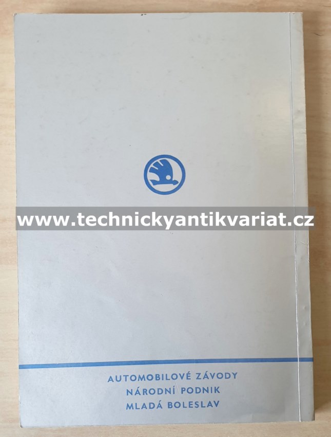 Škoda 105 120 130 Garde Rapid - dílenská příručka (1987)