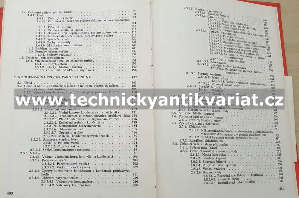 Provoz parních turbín a příslušenství I.,II.,III. (1967-1970)