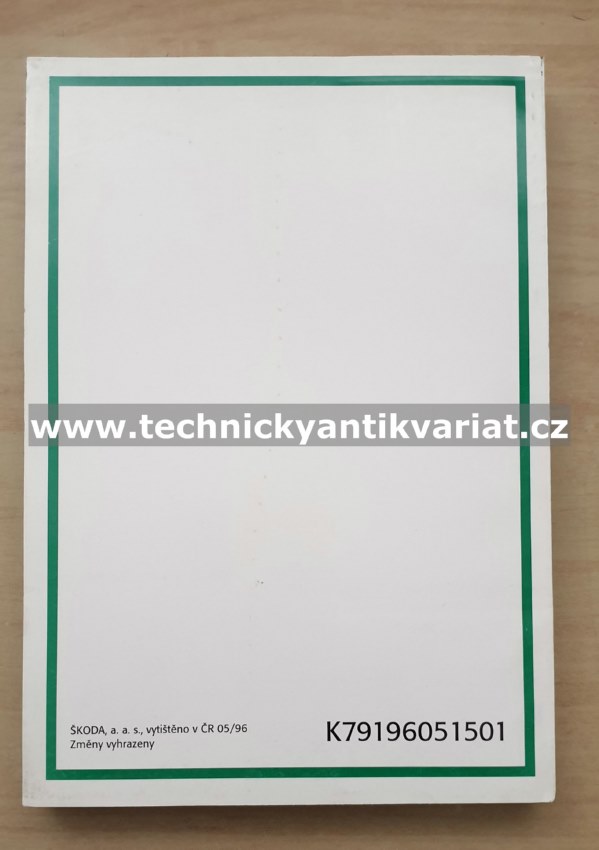 Škoda Felicia Combi - katalog dílů (1996)