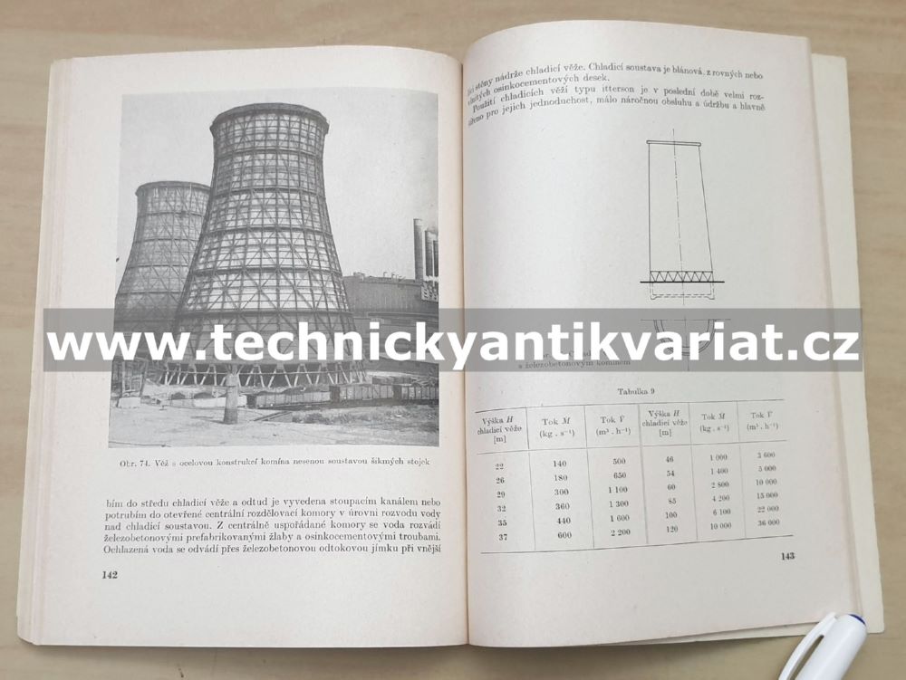 Atmosférické chladíče a chladící věže - Šapošnikov, Posselt, Pomajzl (1977)